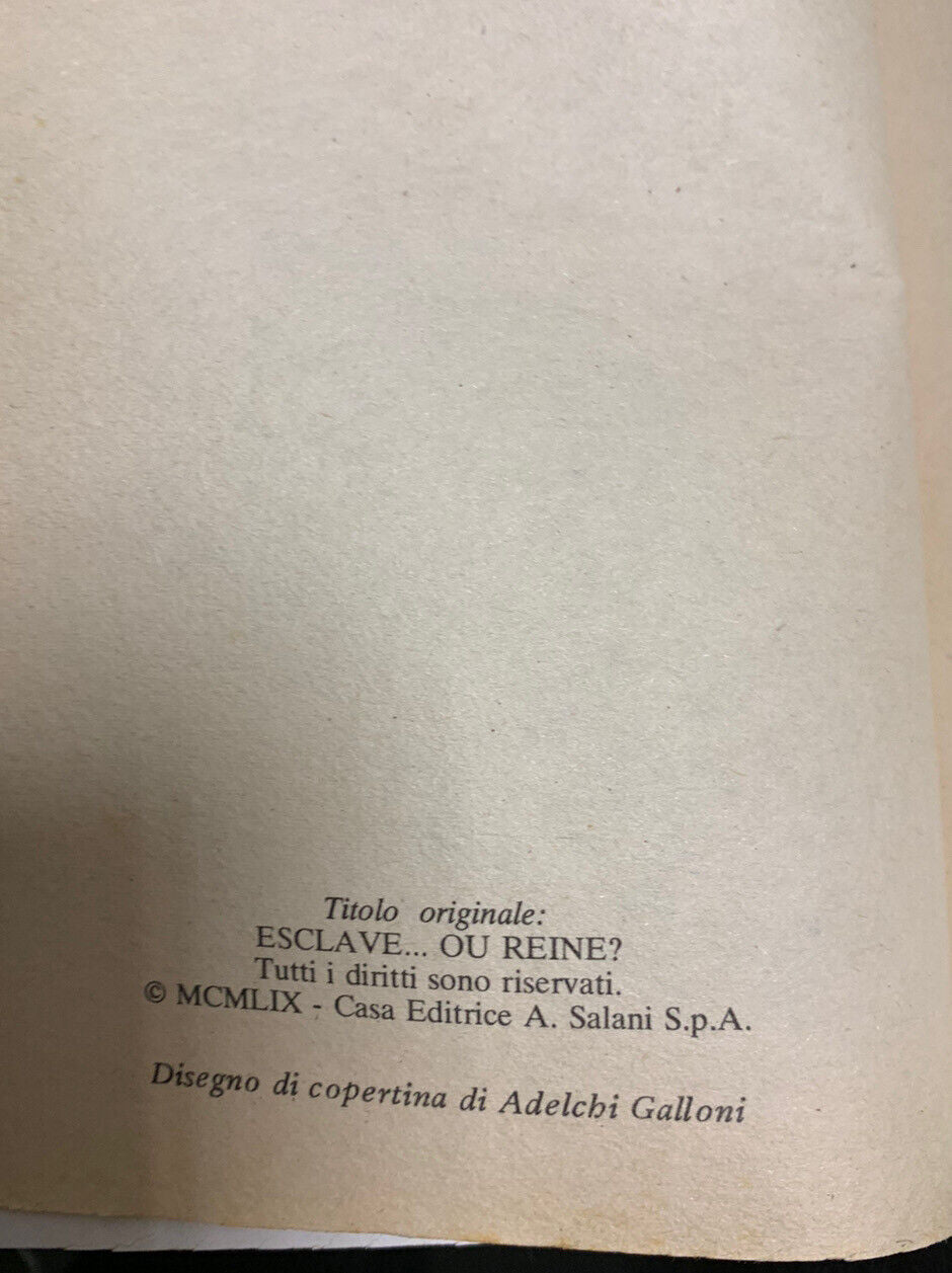 libro - Schiava o Regina? - I Romanzi D’amore Di Grazia