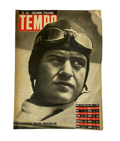 Edizione italiana - TEMPO n 117 - La sciabola del samurai - Agosto 1941