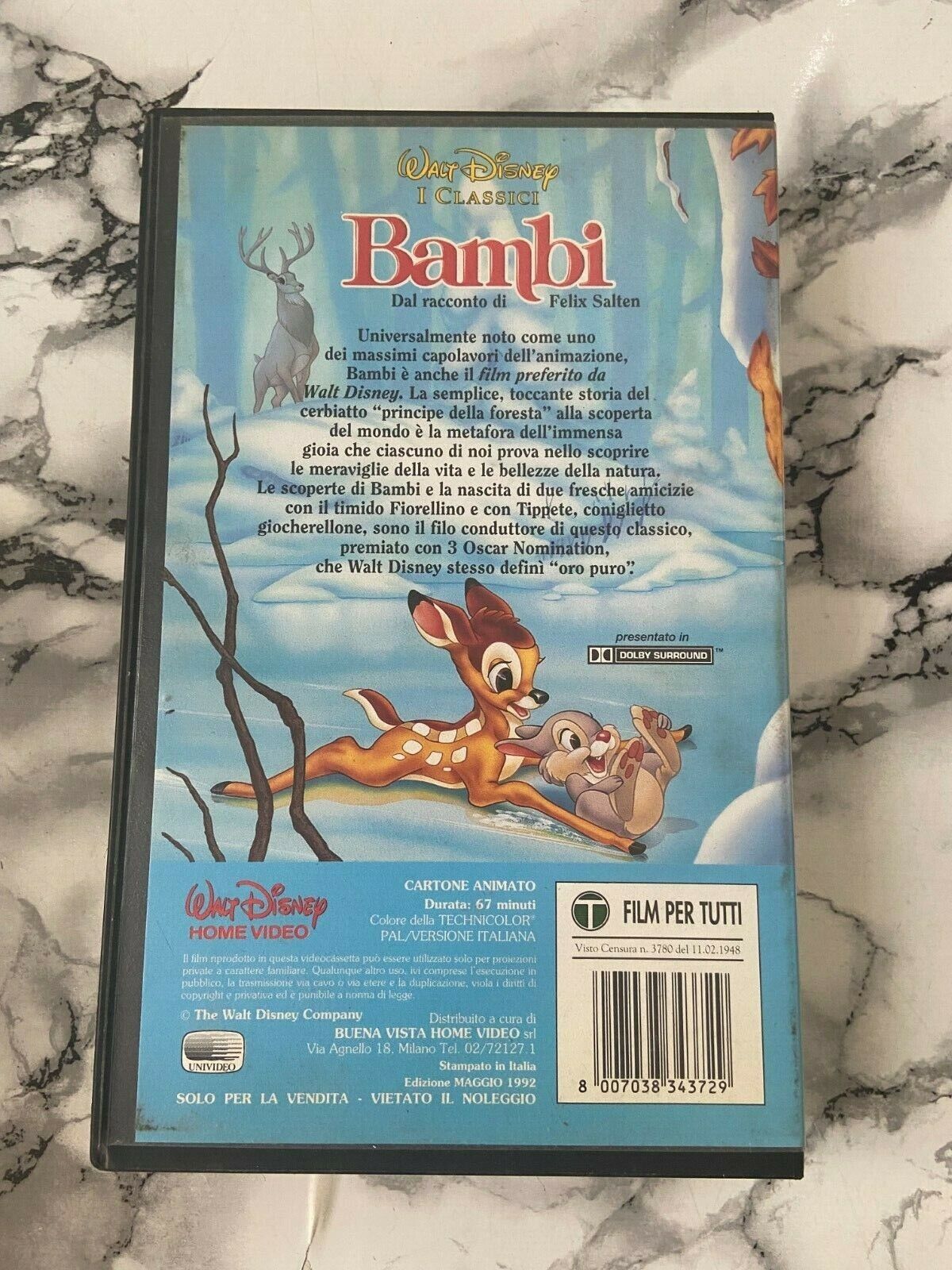 Videocassetta - Bambi