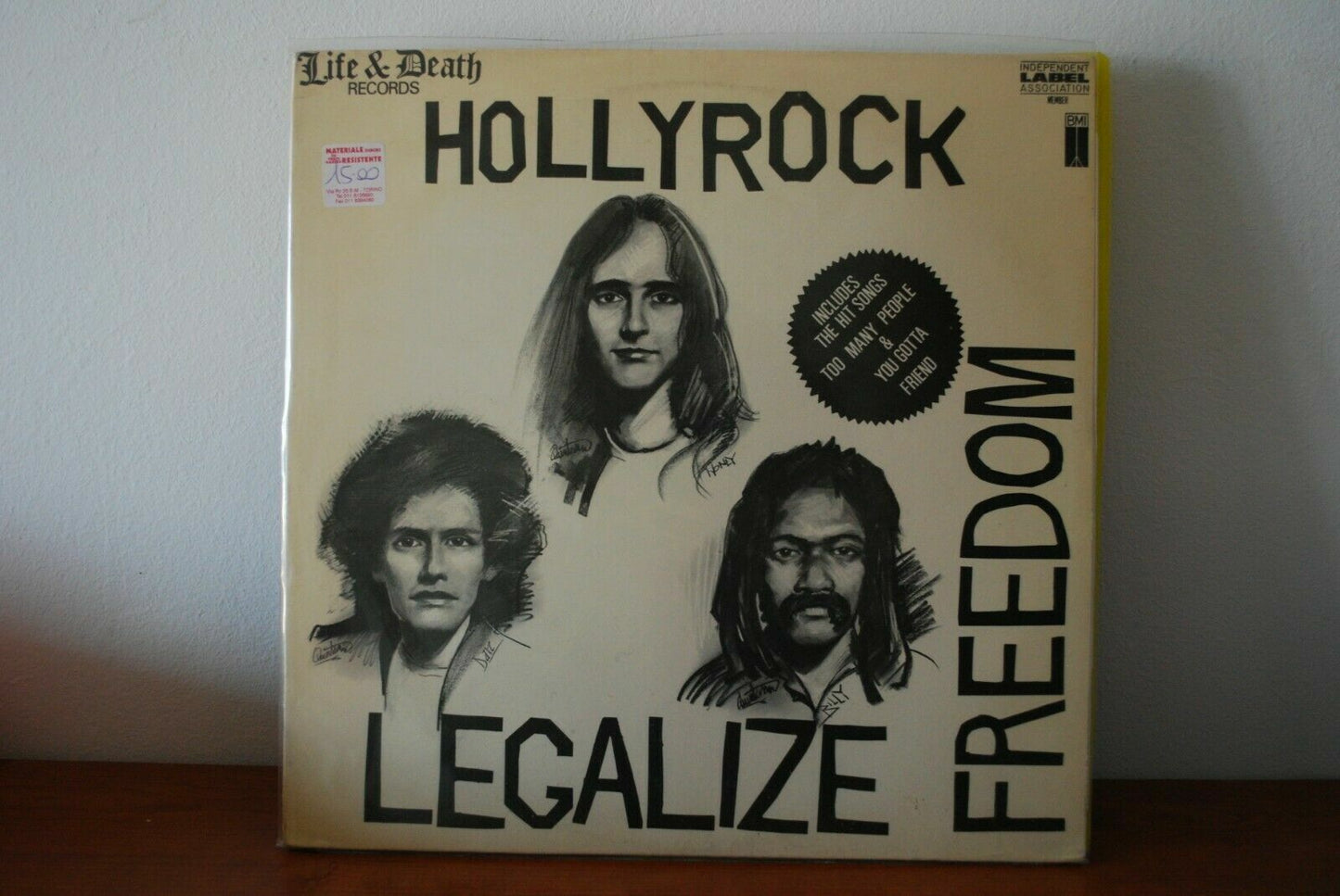 Disco Hollyrock ‎– Legalize Freedom