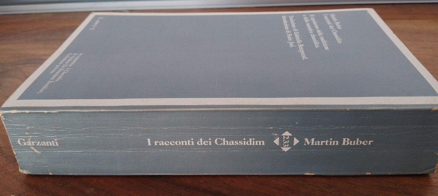 I Racconti dei Chassidim, Buber, Garzanti, 1979