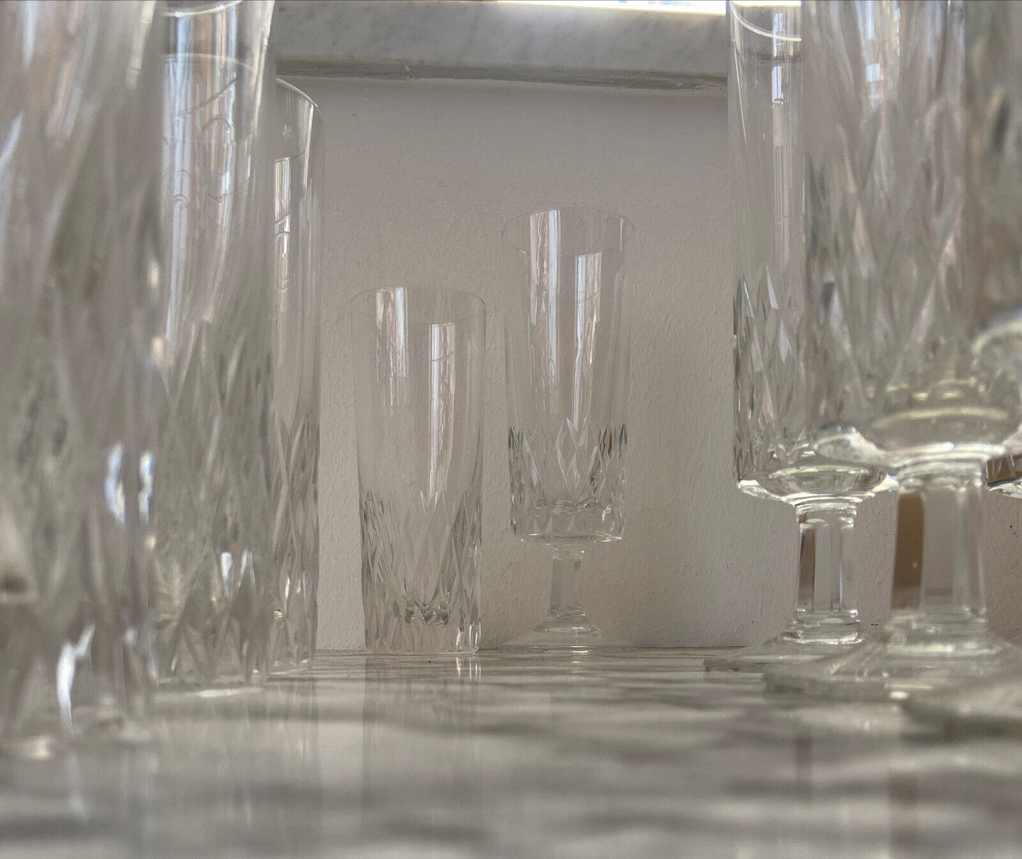 Verres en cristal (12 pièces)