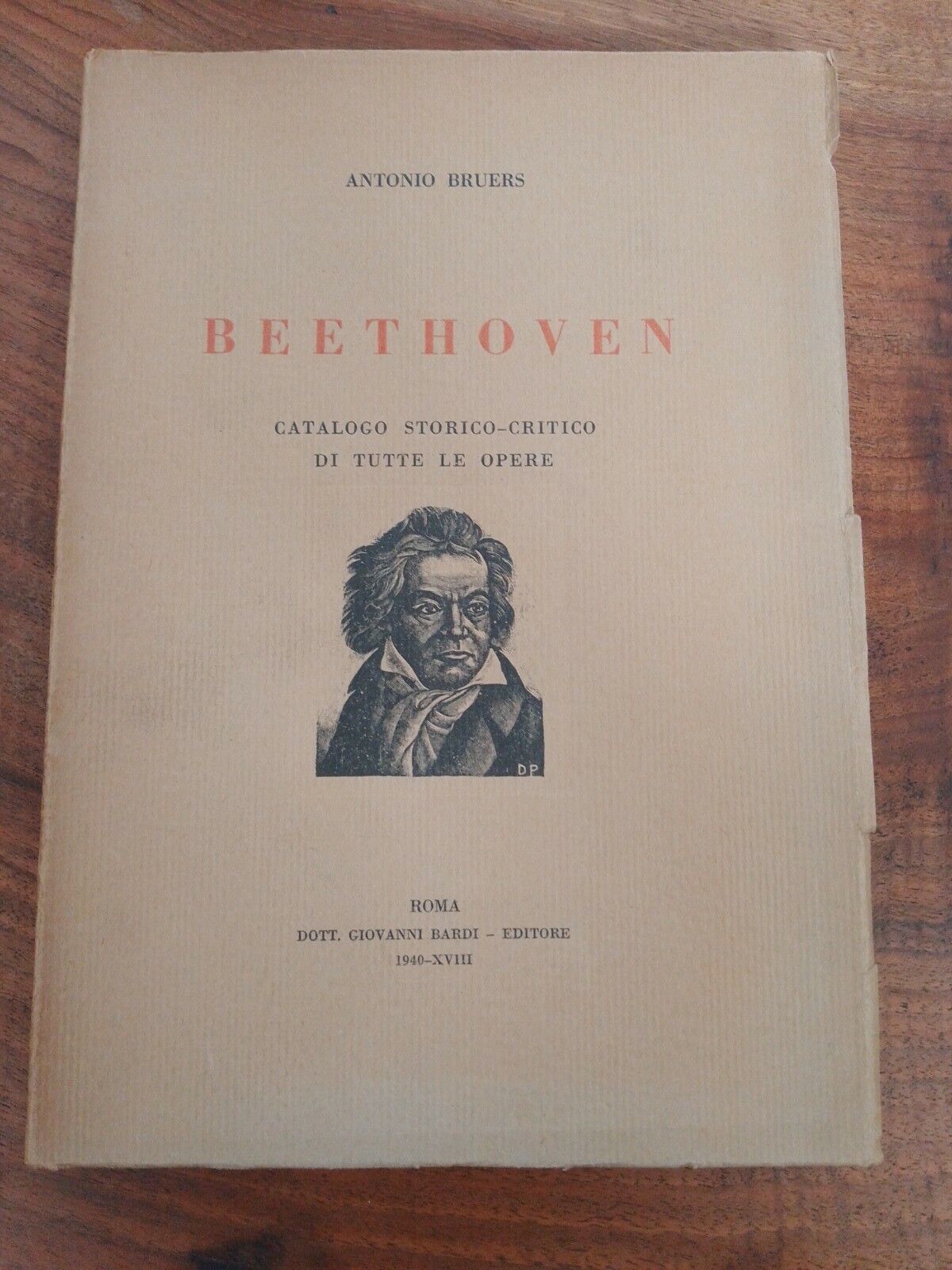 Beethoven, Antonio Bruers, Dott. Giovanni Bardi editore, 1940