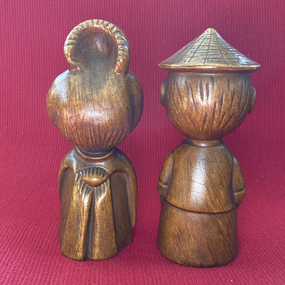 Incassable Made In Italy - Couple Japonais en Bois