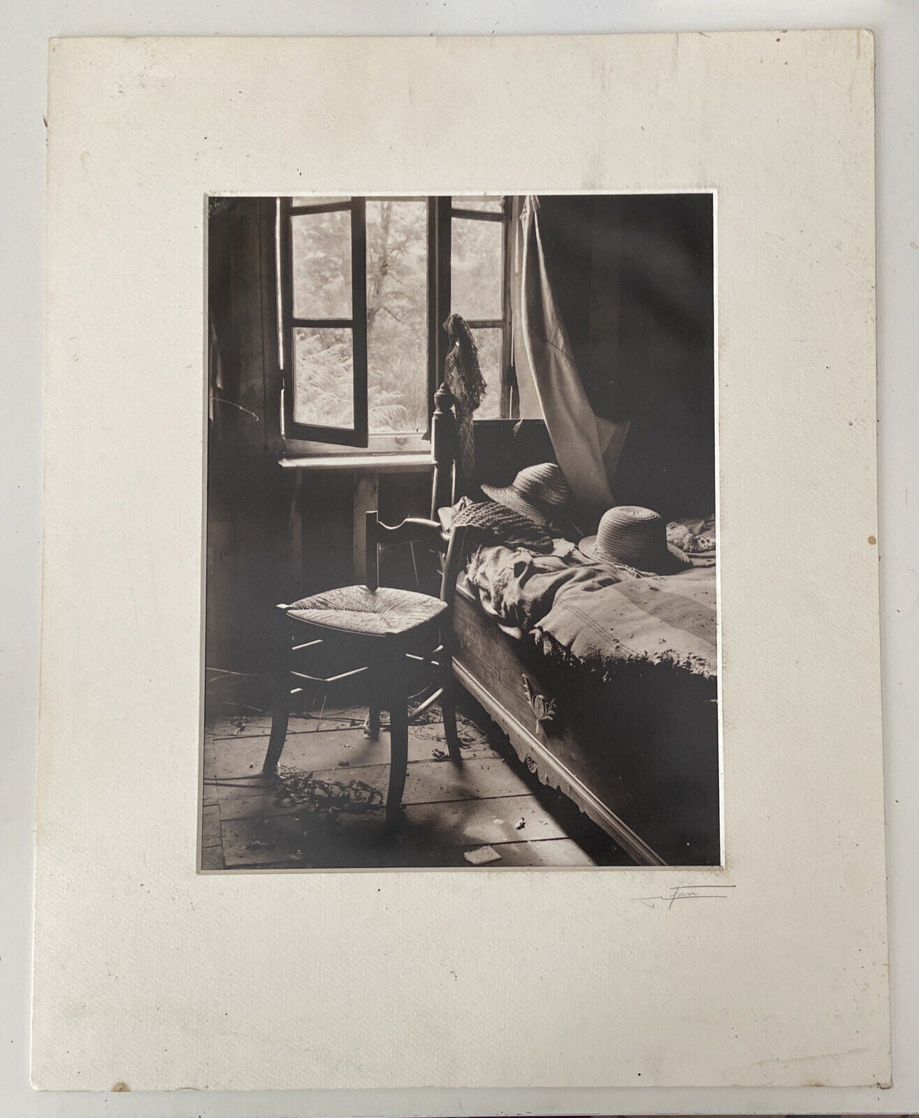 Photo française signée