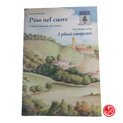 Pin au coeur Le château de Montosòlo et Pino Torinese Les pylônes champêtres