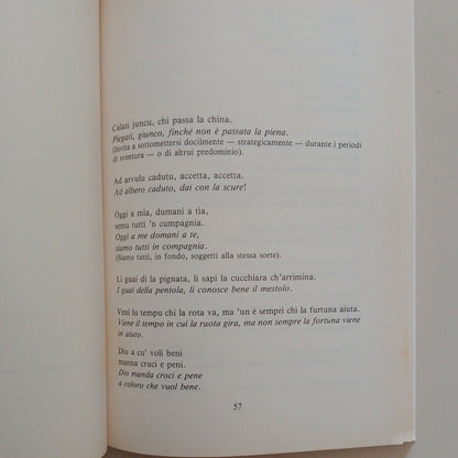 Proverbi Siciliani, A Cura Di L.Zinna, 1998