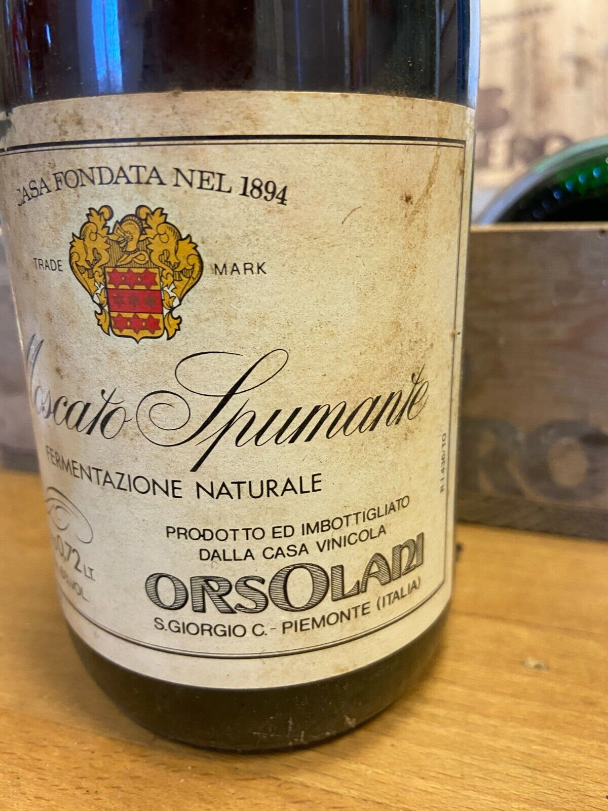 Bottiglie collezione Barbero con scatola originale.