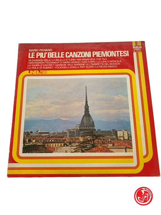 Mario Piovano - Le Più Belle Canzoni Piemontesi