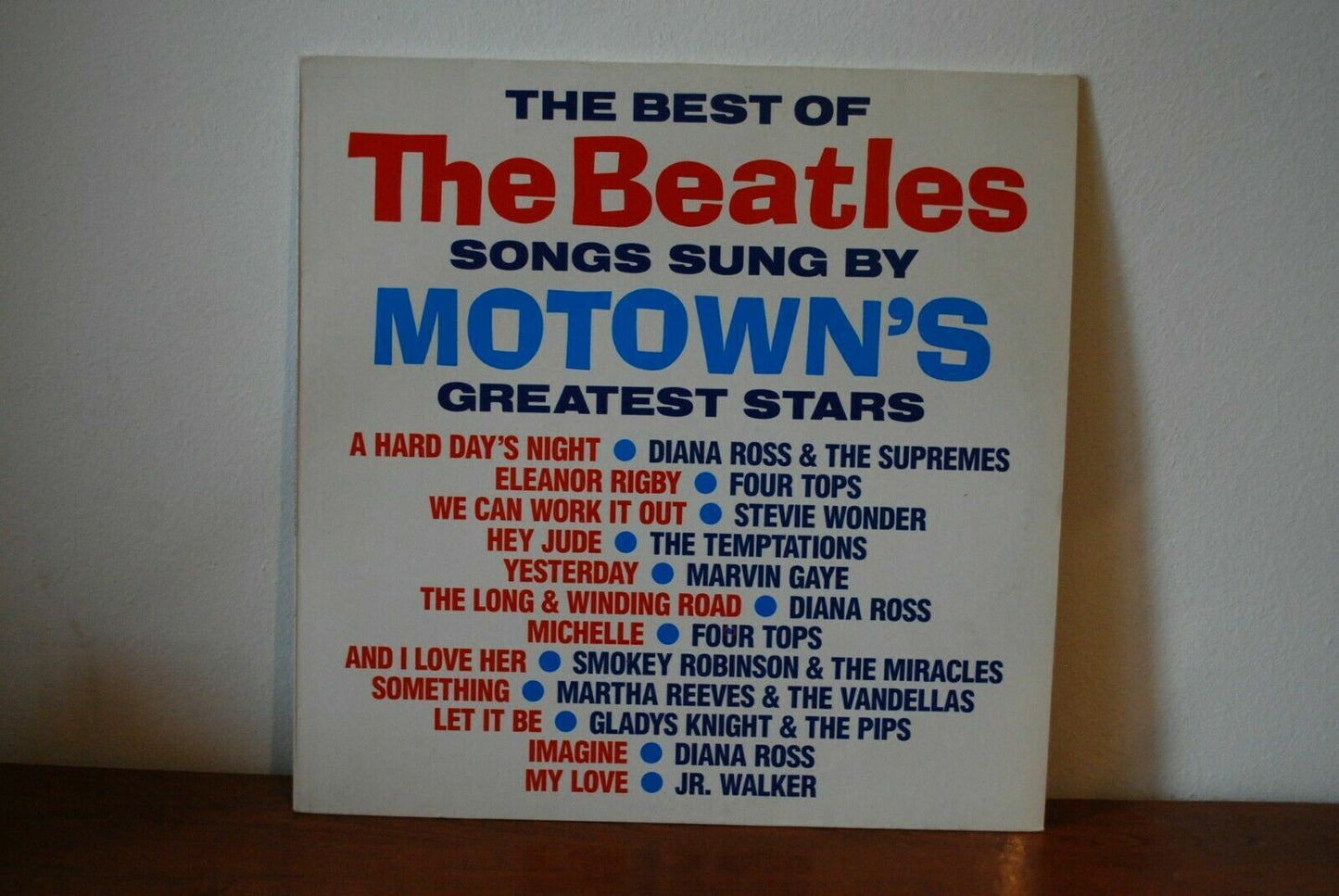 Vinyl Various ‎– The Best Of The Beatles Songs Sung By Motown's Greatest Stars 