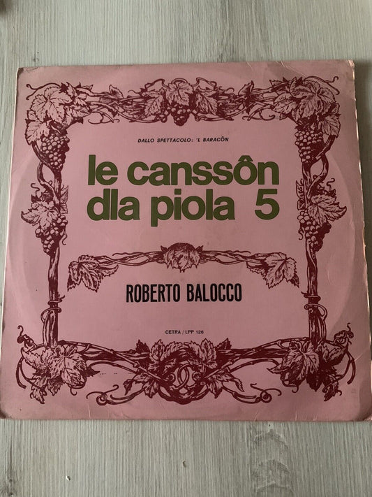 Roberto Balocco - Le canssôn dla piano 5