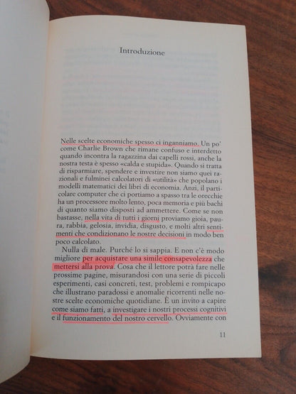 Economia emotiva. Che cosa si nasconde dietro i nostri conti quotidiani