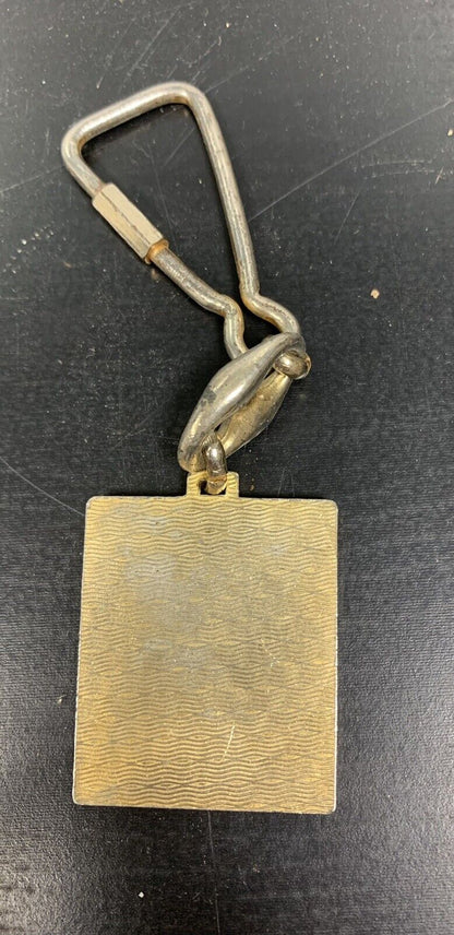 Vintage Ski key ring