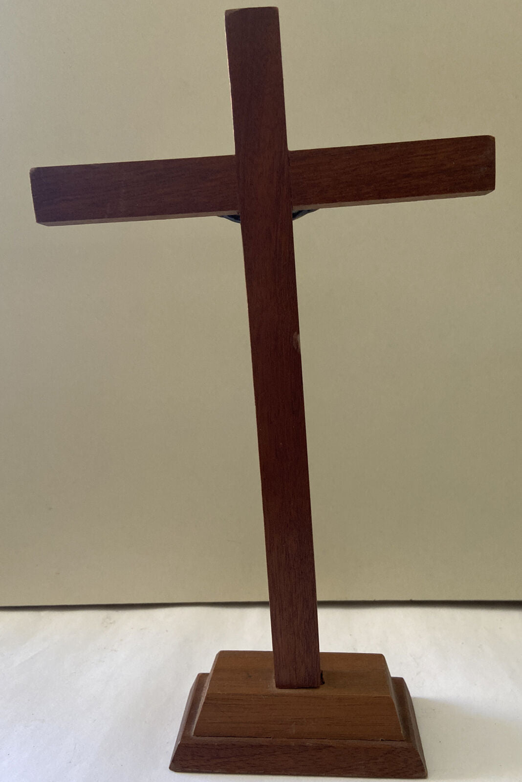 Bellissima Croce In Legno Rara