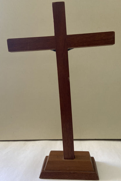 Bellissima Croce In Legno Rara