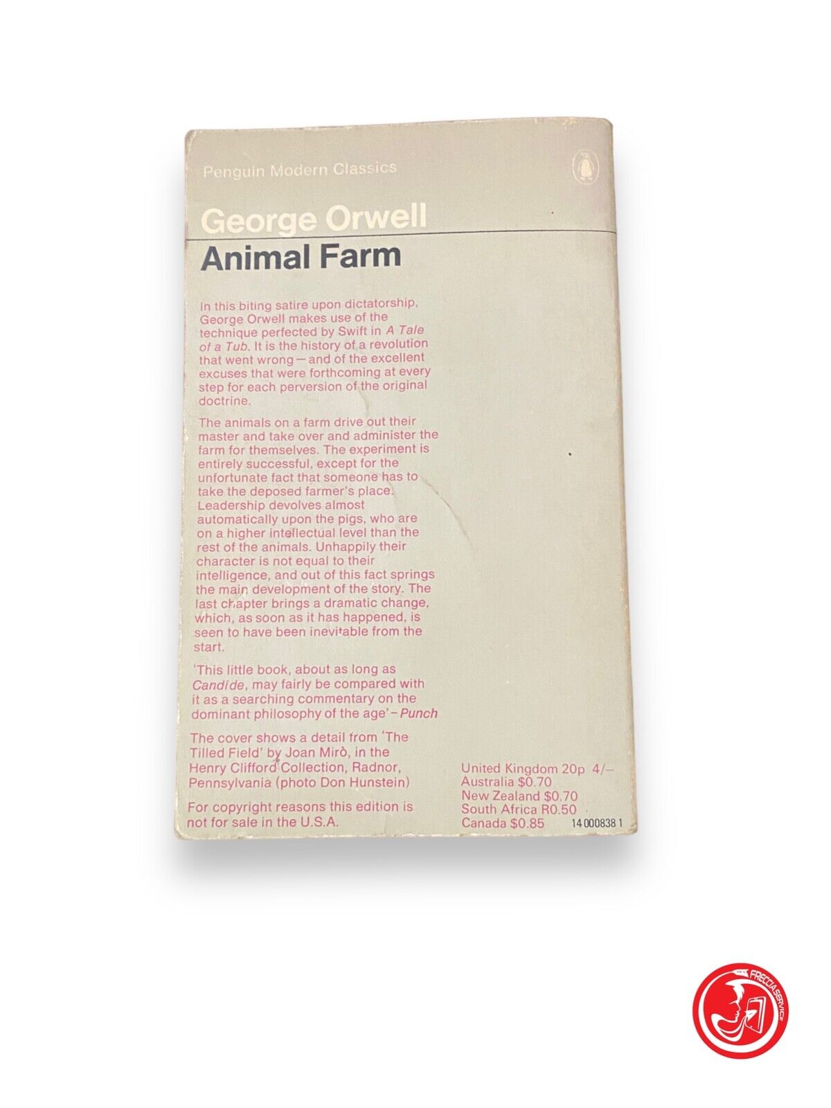 Animal Farm - G. Orwell, Penguin