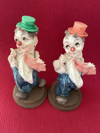 Statuettes de Clown en Céramique