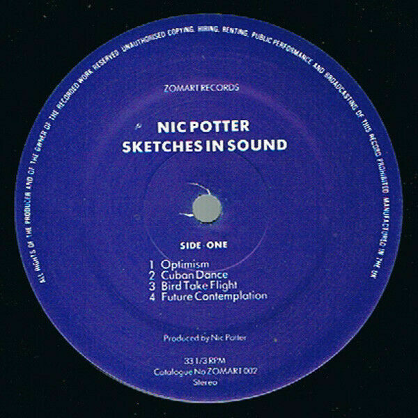 Nic Potter ‎– Sketches In Sound