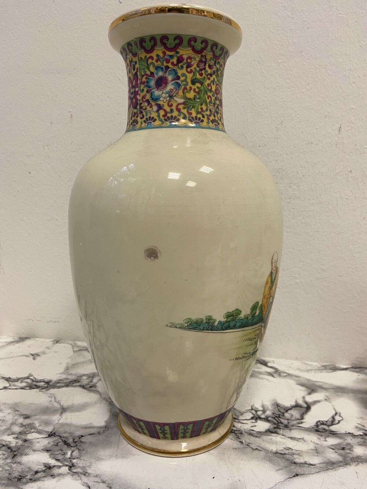 Oriental porcelain vase