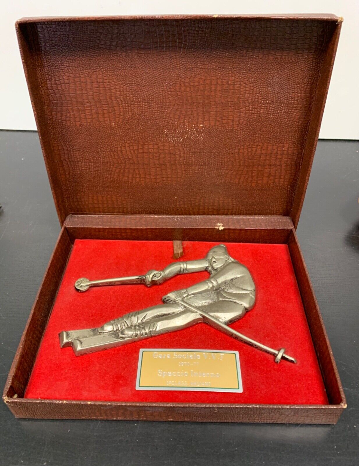 Social Ski Competition Trophy 1976-77 1st place