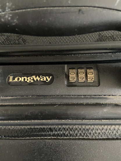 Longway Rigid Black Suitcase