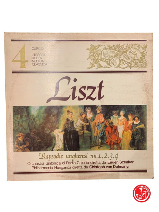 Liszt - Orchestre Symphonique de Radio Cologne - Rhapsodies Hongroises N° 1, 2, 3