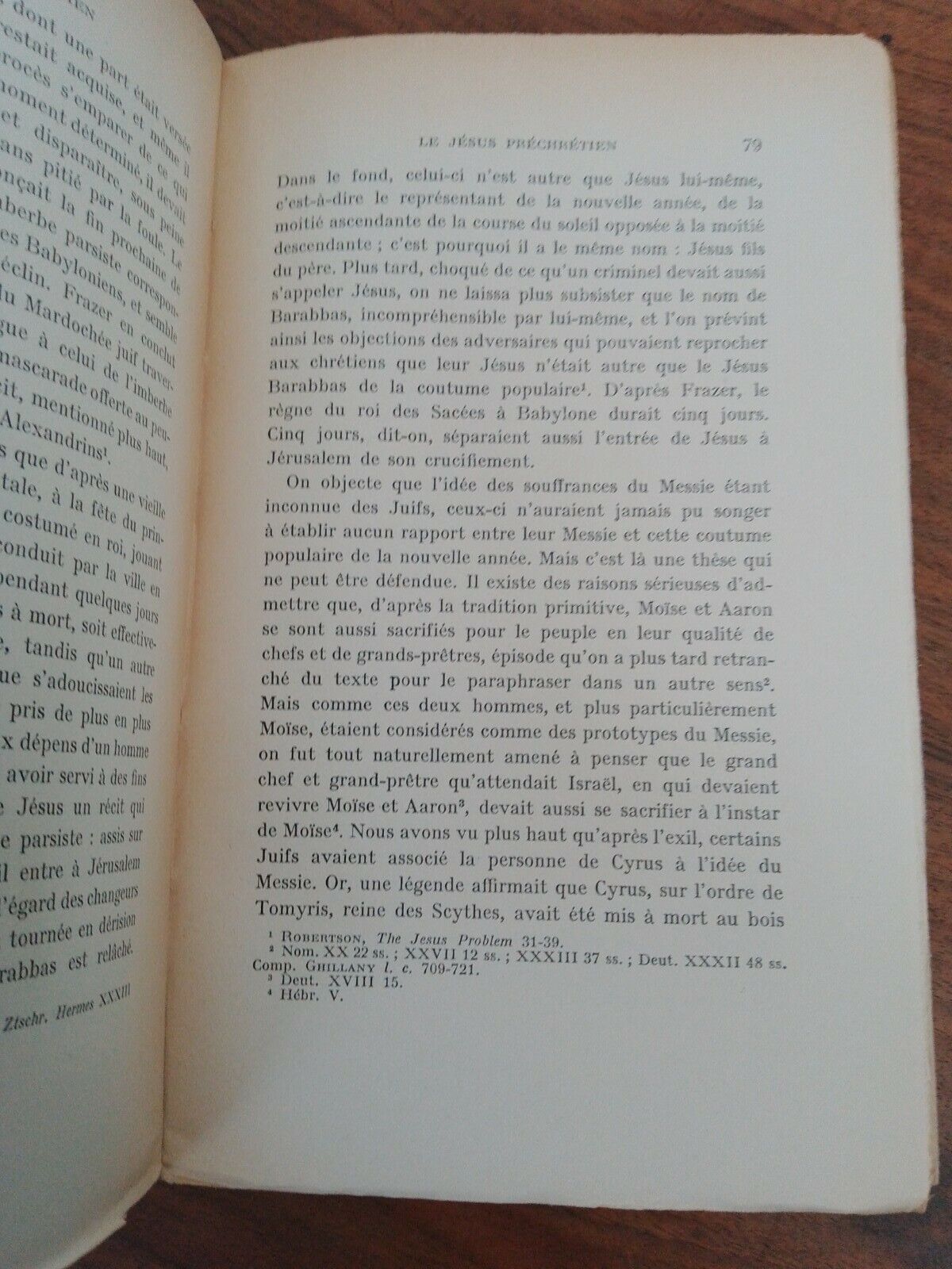 Le Mythe de Jésus, A. Drews, Ed. Payot, 1926
