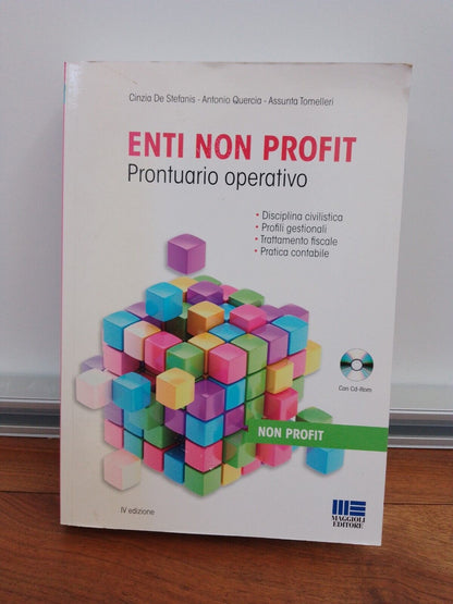 Enti non profit - Prontuario operativo - con CD-ROM, Maggioli ed. 2012