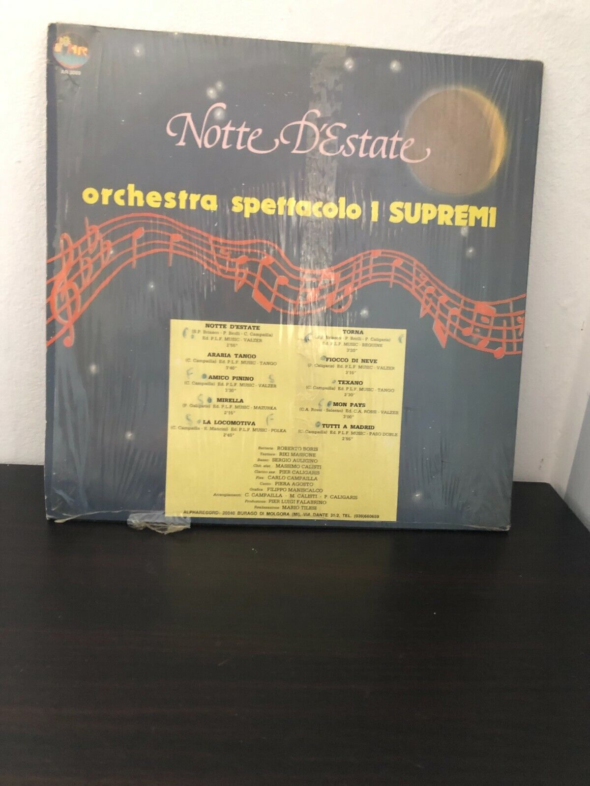 NOTTE D'ESTATE ORCHESTRA SPETTACOLO I SUPREMI