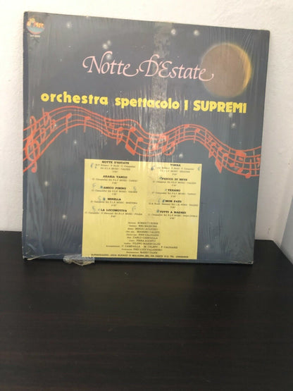 NOTTE D'ESTATE ORCHESTRA SPETTACOLO I SUPREMI