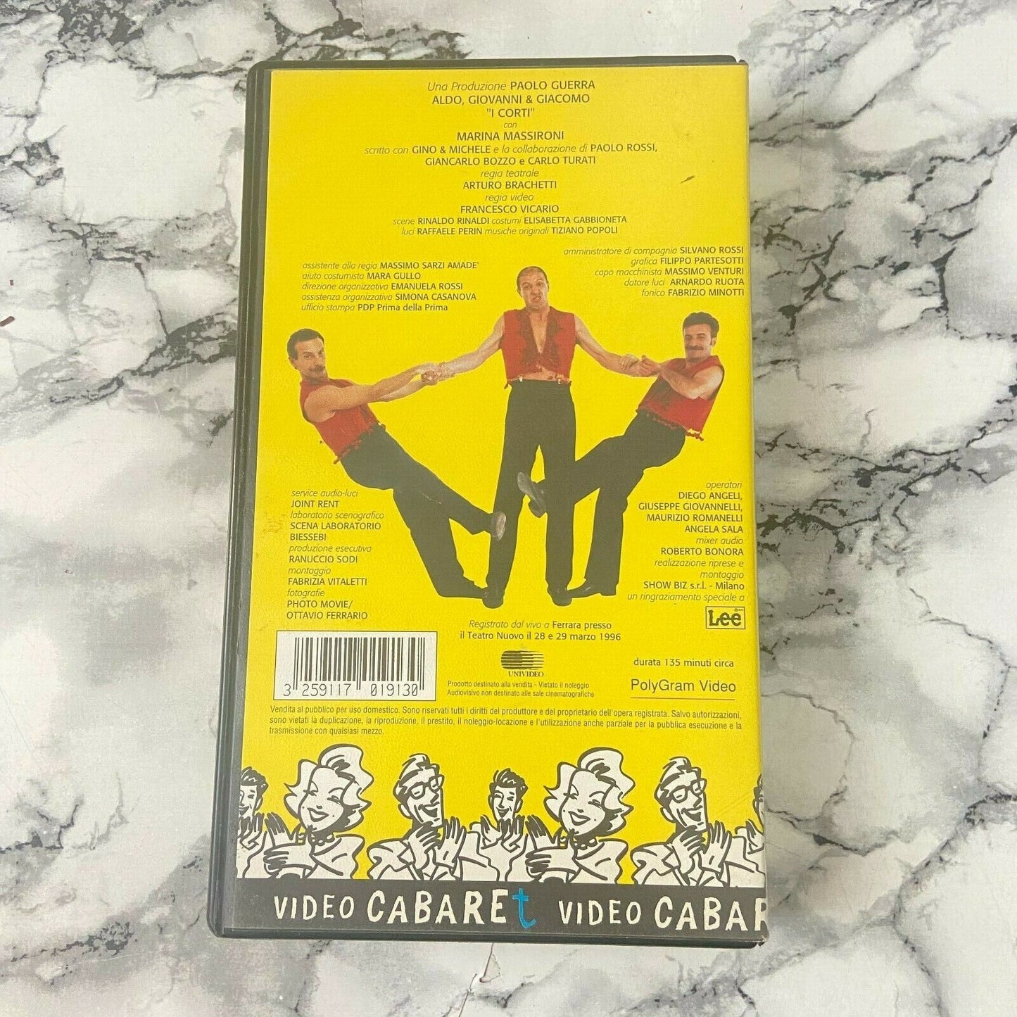 Cassette vidéo - Aldo, Giovanni et Giacomo