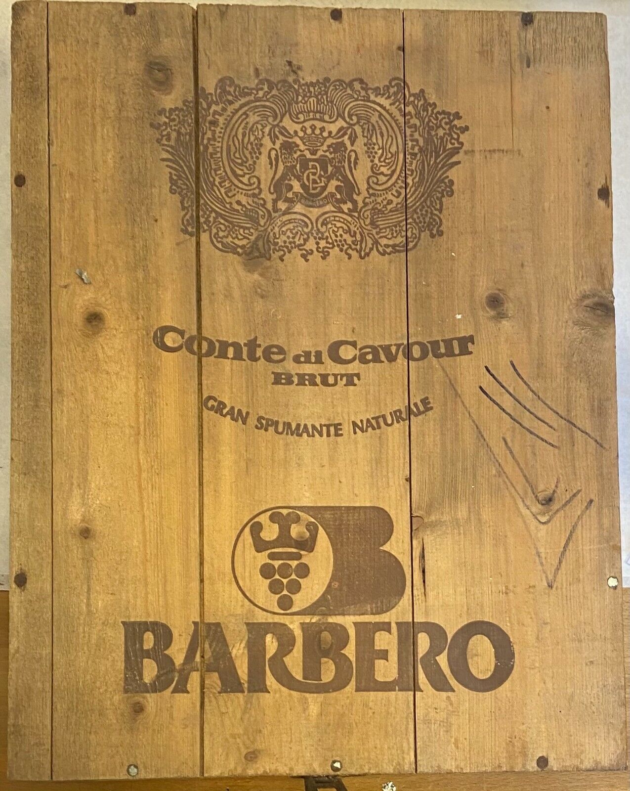 Bottiglie collezione Barbero con scatola originale.