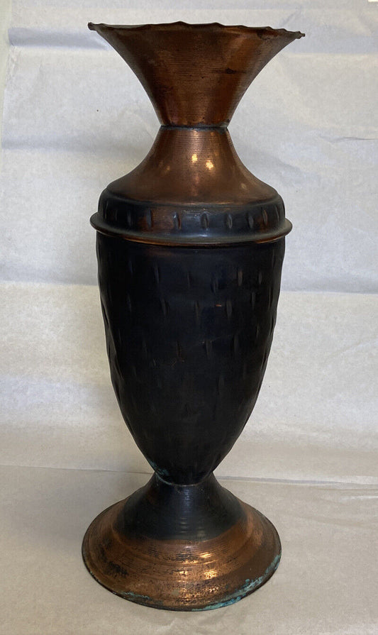 Copper Flower Vase