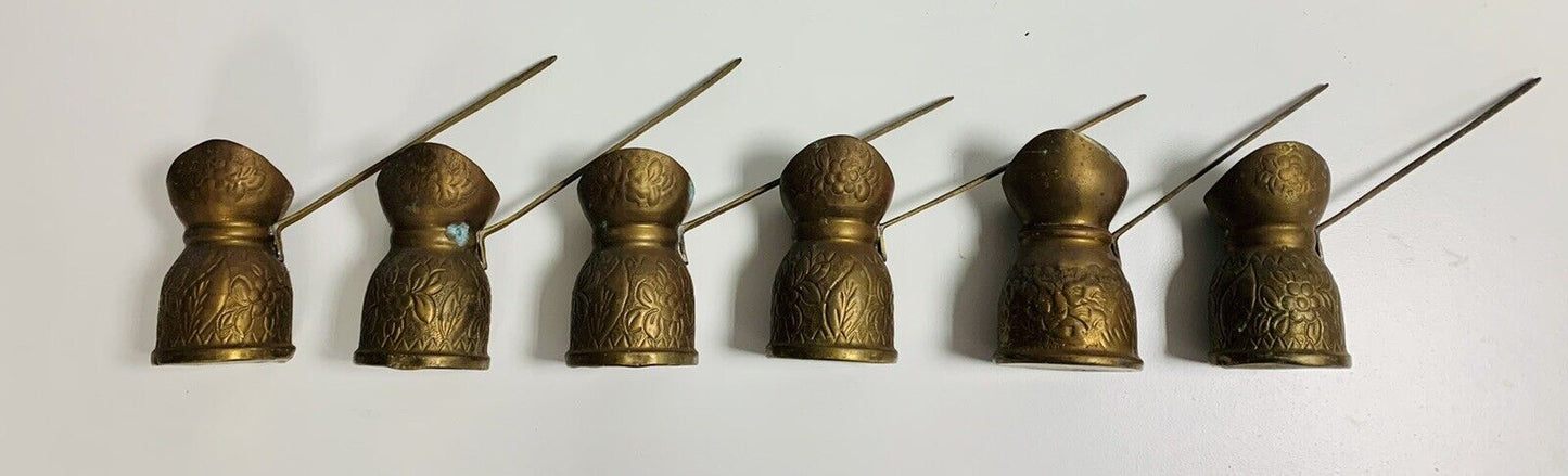 Turkish cezve set in brass