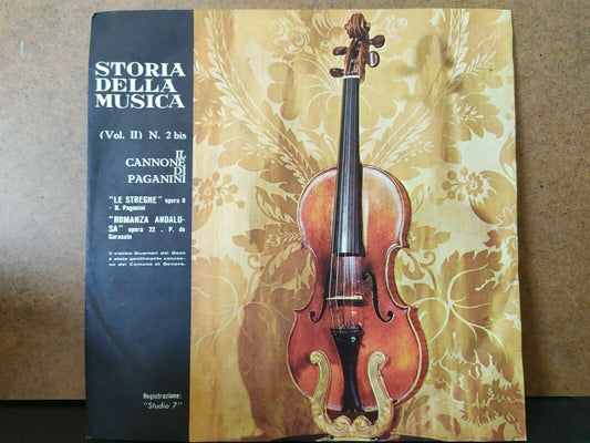 Storia Della Musica Vol. II N. 2 bis / Il cannone di paganini