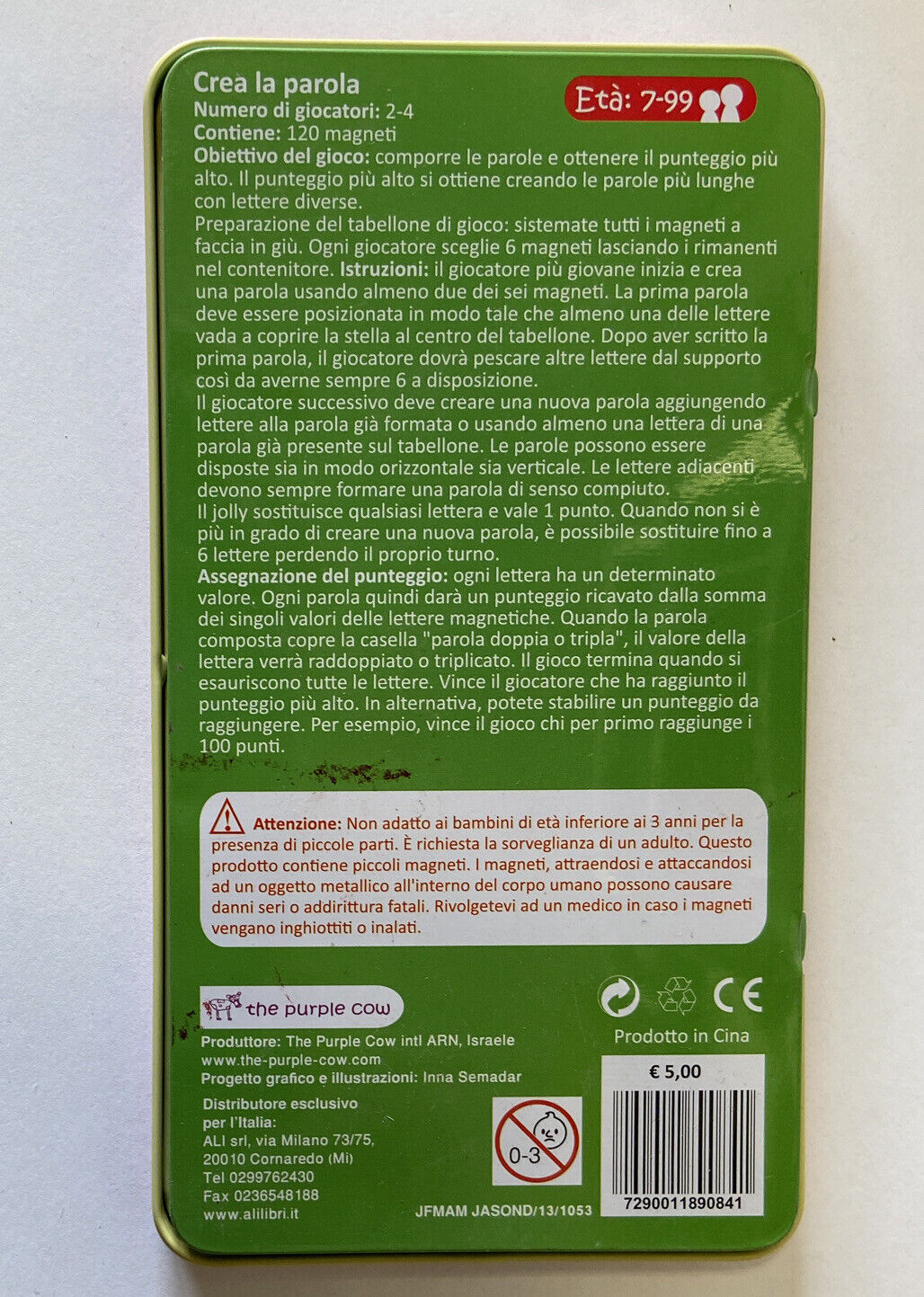 Crea La Parola • Gioco Magnetico