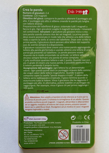 Crea La Parola • Gioco Magnetico