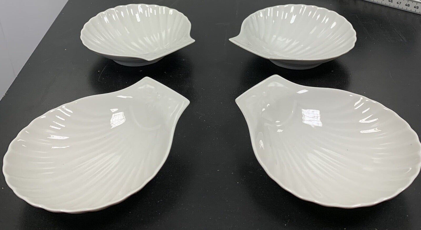 Set of 4 Apilco appetizer bowls in Feu France