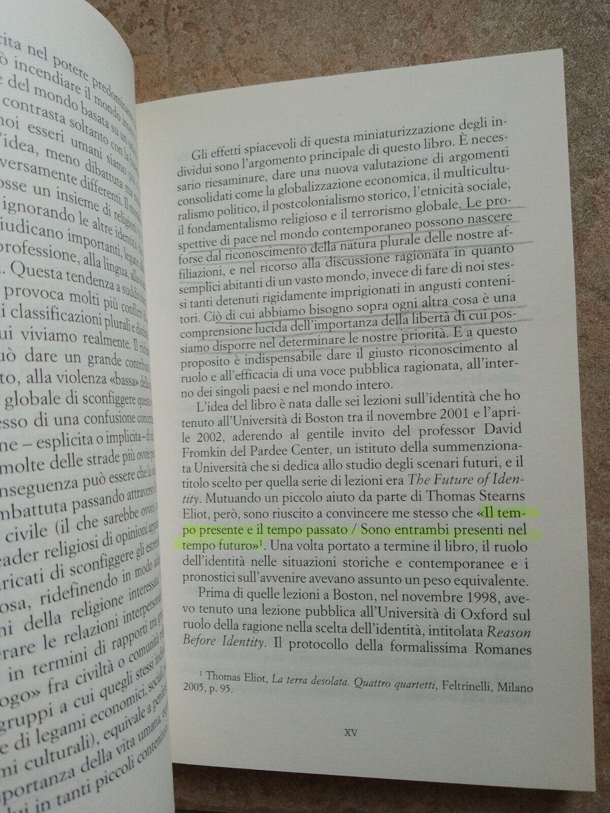 Identity and violence, Amartya Sen, Laterza, 2010 III ed.