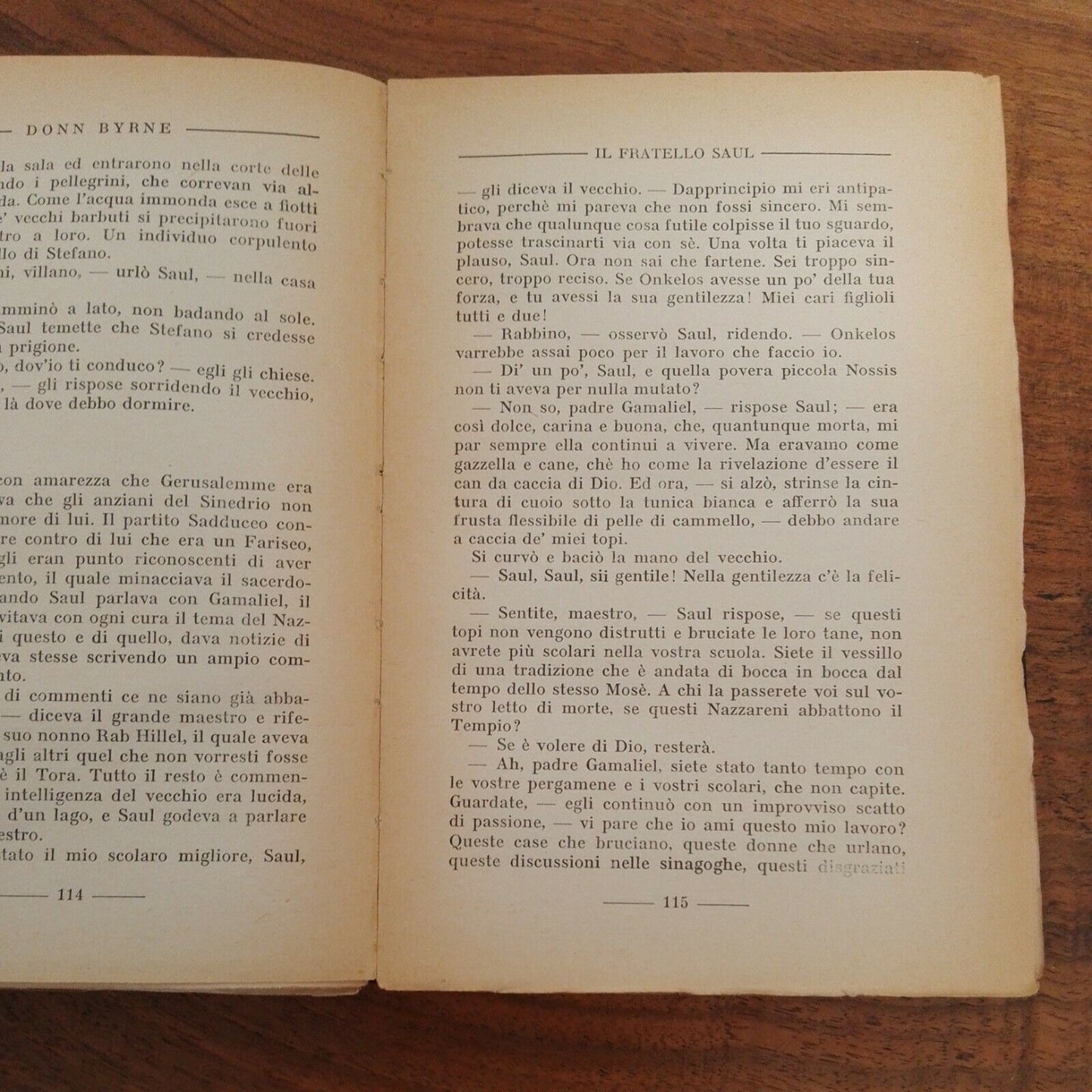 Frère Saul - Donn Byrne - 1ère édition Modernissima 1929