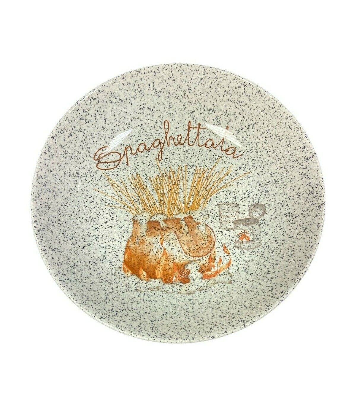 Set of 6 + 1 for spaghetti - ceramic