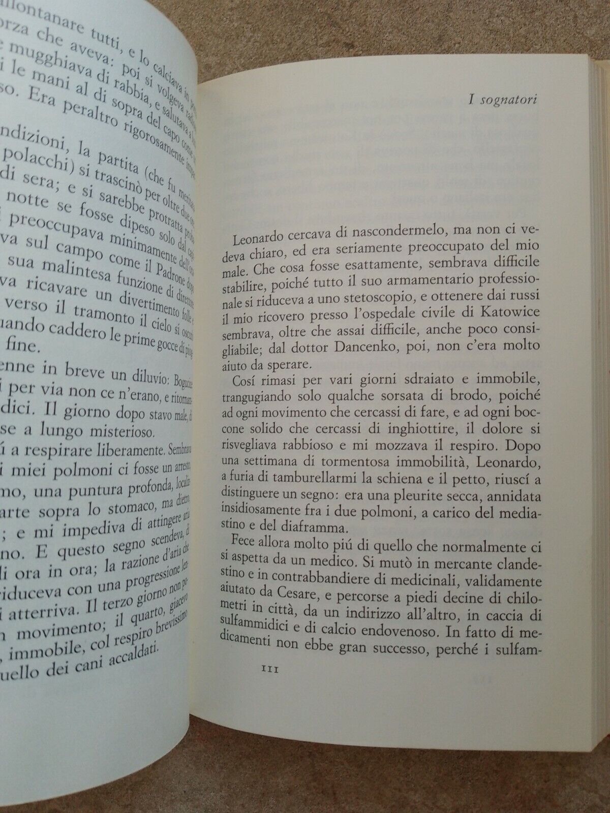 Primo Levi THE TREGUA, Einaudi editore, 1965 série "i coraux"