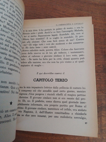 Il farmacista a cavallo, Pitigrilli, Sonzogno, 1948