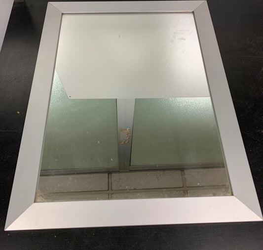 Mirror with metal frame 