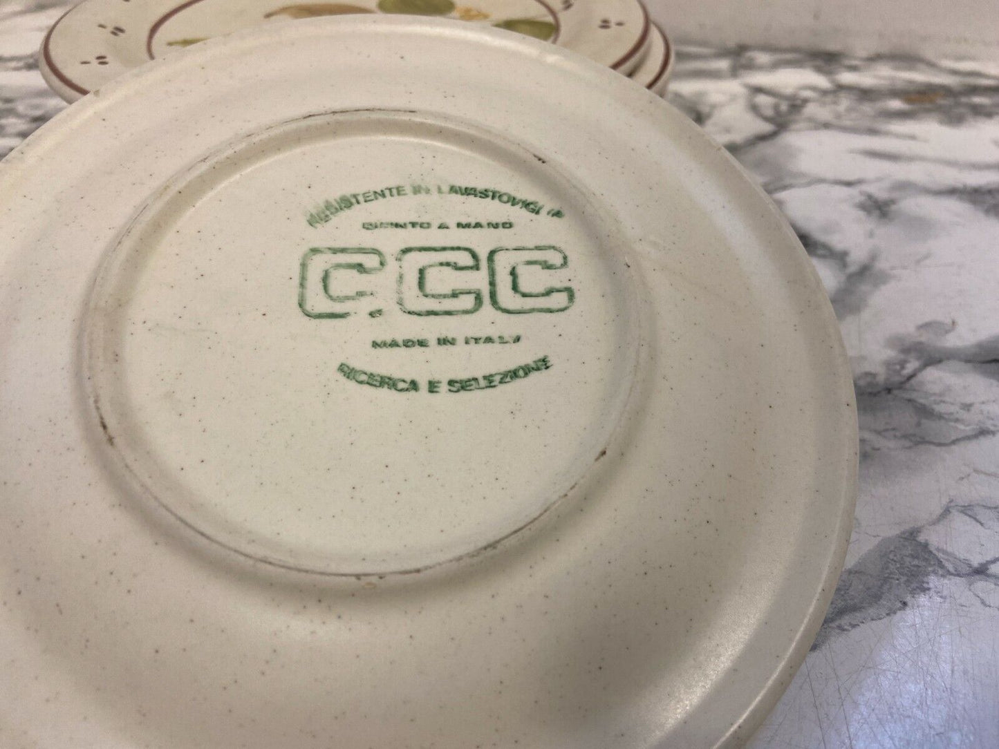 Plates - Hand painted CCC research and selection - Made in Italy