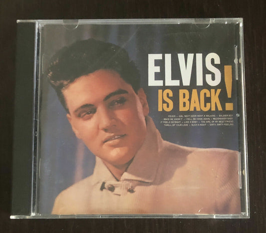 CD Elvis Presley: Elvis Is Back! (1994 BMG Germany)