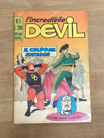 The Incredible Devil - The Matador Strike (Marvel series N.5)