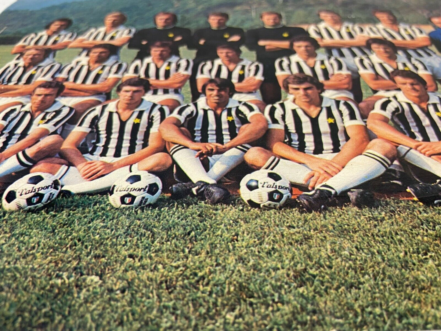 Juventus team postcard from the early 1900s