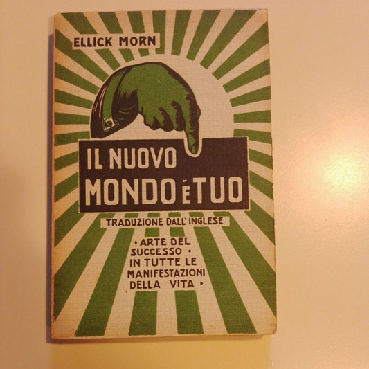 IL NUOVO MONDO è TUO arte del successo ... Morn, Lattes 1922