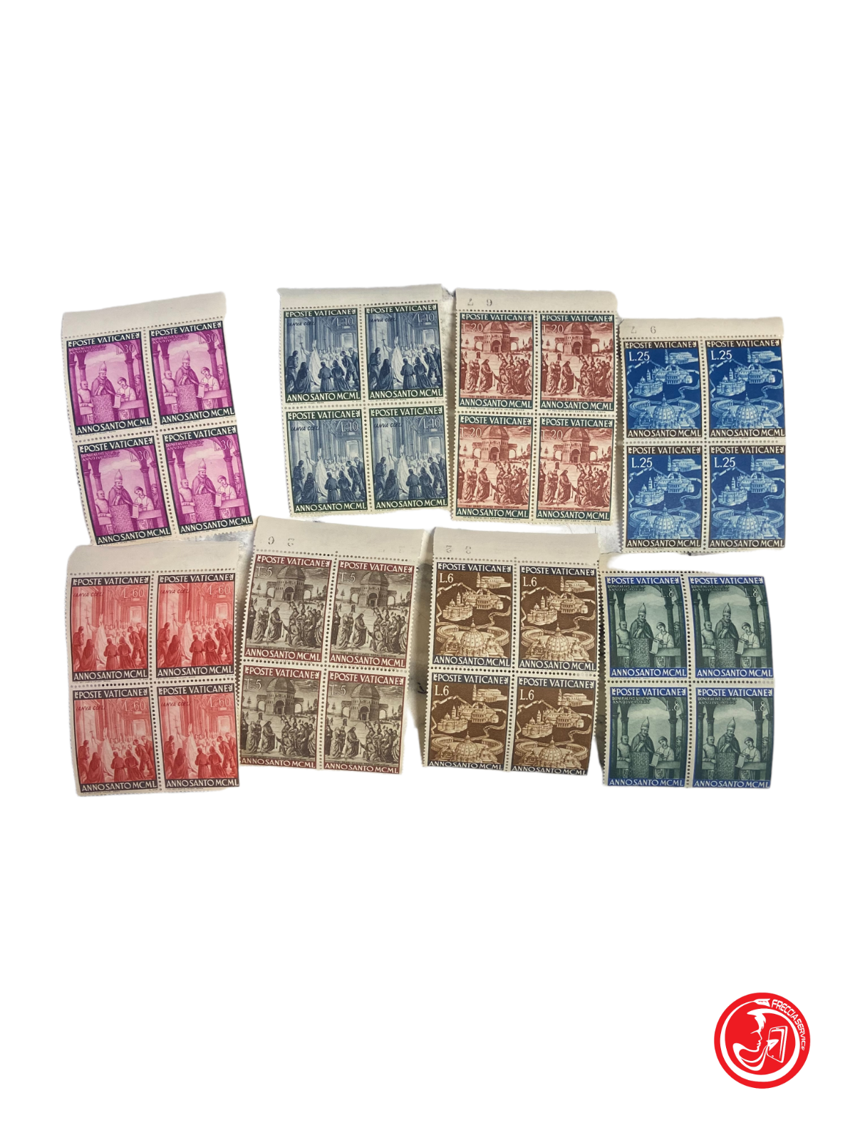 Collezione francobolli Poste Vaticane